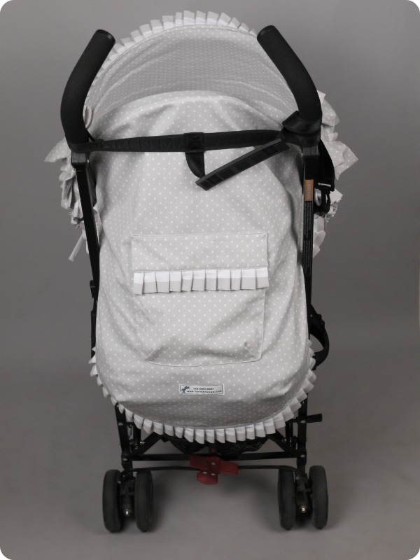 Funda capota con bolsillo para Maclaren Quest Modelo prsonalizado 3