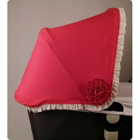 Stock Capota roja volante motas