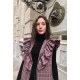 Chaleco cuadro Gales rosa